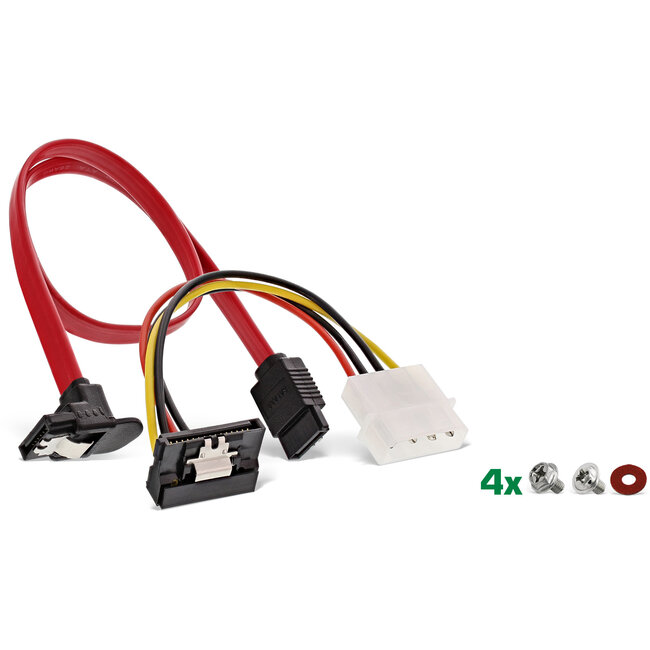 InLine® HDD/SSD montageframe SET, 2,5" tot 3,5"