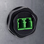 InLine® Glasvezel koppelaar LC, kort, IP68, 2x2 LC-connector, M20