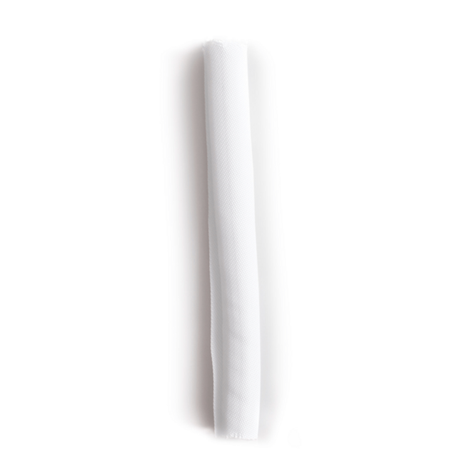 M Universal Cable Sock Self Wrapping 19mm White 25m