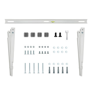 InLine InLine® beugel voor split airconditioner buitenunit of warmtepomp, wit
