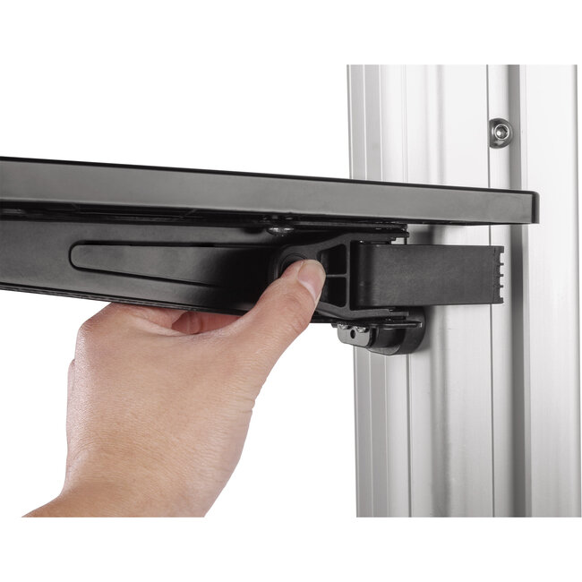 InLine® TV trolley, voor beeldschermen 37"-70" (94-178 cm), max. 50 kg