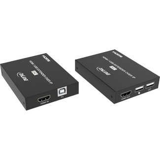 InLine InLine® KVM Extender over IP, HDMI Full HD, 150m, Set