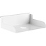 InLine® Slatwall plank, klein, wit