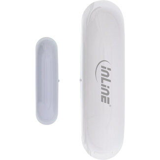 InLine InLine® Slimme WiFi deur/raamsensor, wit/grijs