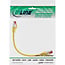 InLine® Patchkabel, S/FTP (PiMf), Cat.6, 250 MHz, PVC, CCA, geel, 0,25m