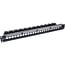 InLine® patchpaneel 24-voudig, Keystone leeg patchpaneel, 19", 1U, zwart