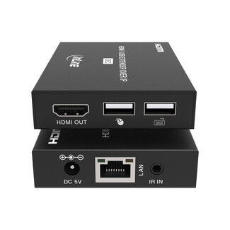 InLine InLine® KVM Extender over IP, HDMI Full HD, 150m, Receiver (RX)