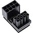 InLine® Interne voedingsadapter, 180° ATX 8-pin male / female (gedraaid)