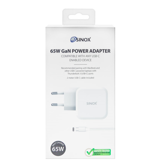 USB C 65W Macbook Replacement  Power Adaptor  Cable