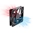 Delock Axial Fan 48 V DC, 120 x 120 x 25 mm with 2 pin fan connector female black