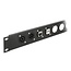 Delock D-Type Module RJ45 jack to jack 90° angled Cat.6A black / silver