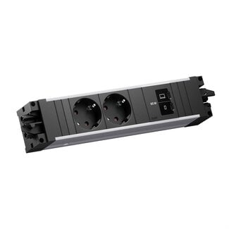 Bachmann BACHMANN STEP ALU 2xCEE7/3, 1xUSB C/C 65W