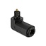 Delock TOSLINK Adapter male to female, 90° angled and 360° rotatable