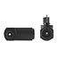 Delock TOSLINK Adapter male to female, 90° angled and 360° rotatable