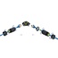 Delock Cable Connector RJ45 jack to RJ45 jack Cat.6 with M23 x 1.5 mm thread 90° angled IP68 dust and waterproof black