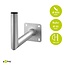 Goobay SAT WH 350, BALKON, ALU