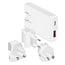 MaxTrack USB reislader set | USB-C PD + USB-A QC | GaN | 65W