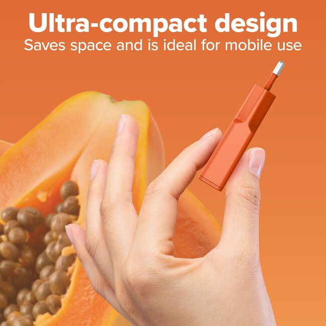InLine USB lader | 2x USB-C PD | GaN | 30W | oranje