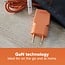 InLine USB lader | 2x USB-C PD | GaN | 30W | oranje