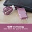 InLine USB lader | 2x USB-C PD | GaN | 30W | paars