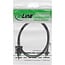 InLine® Micro-USB 2.0 kabel, USB-A stekker naar Micro-B stekker, zwart, 1,5m