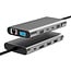 VALUE USB Type-C dockingstation, 2x HDMI (4K60 en 4K30), 1x DP 4K60, 1x VGA, 1x Gb Ethernet, 2x USB-C, 2x USB-A (3.2 Gen1 en USB 2.0), 1x Type-C PD