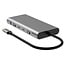 VALUE USB Type-C dockingstation, 2x HDMI (4K60 en 4K30), 1x DP 4K60, 1x VGA, 1x Gb Ethernet, 2x USB-C, 2x USB-A (3.2 Gen1 en USB 2.0), 1x Type-C PD