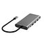 VALUE USB Type-C dockingstation, 2x HDMI (4K60 en 4K30), 1x DP 4K60, 1x VGA, 1x Gb Ethernet, 2x USB-C, 2x USB-A (3.2 Gen1 en USB 2.0), 1x Type-C PD