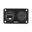 Delock Dual Built-in Socket RJ45 jack Cat.6 + HDMI female 4K black