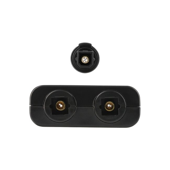 Delock S/PDIF TOSLINK Splitter 1 In 2 Out