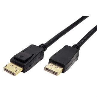 ROLINE GREEN ROLINE GREEN DisplayPort-kabel v2.0, 10K@60Hz, 54Gbit/s, UHBR13.5, DP Male - Male, zwart, 3 m