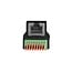 Delock RJ45 jack to Terminal Block with push button Adapter 90° angled