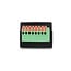 Delock RJ45 jack to Terminal Block with push button Adapter 90° angled