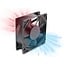 Delock Axial Fan 48 V DC, 120 x 120 x 38 mm with 2 pin fan connector female black