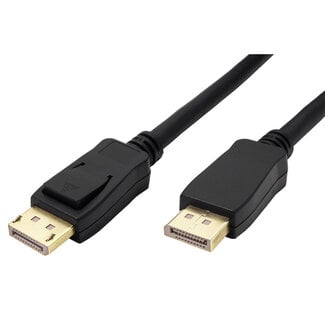 ROLINE GREEN ROLINE GREEN DisplayPort Kabel v2.1, 16K@60Hz, 80Gbit/s, UHBR20, DP Male - Male, zwart, 1 m