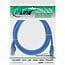 InLine® Patchkabel, SF/UTP, Cat.5e, blauw, 1m