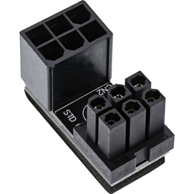 InLine® Interne voedingsadapter, 180° ATX 6-pin male / female