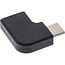 InLine® USB 3.2 Gen.2 adapter, USB-C male naar C female, haaks