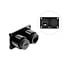 Delock Dual Built-in Socket USB 10 Gbps USB Type-C™ female PD 100 W female + RJ45 jack Cat.6 black