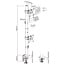 InLine® tafelbevestiging, voor 2x LCD/LED-scherm tot 81cm (32"), max. 9kg
