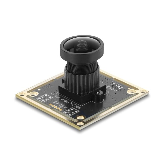 Delock USB 2.0 Camera Module with Wide Dynamic Range 1.92 mega pixel 120° V6 fix focus