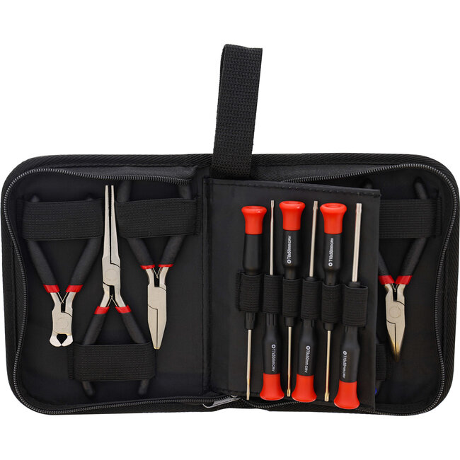 InLine® Precisie tangen- en schroevendraaierset, 19 stks.