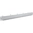 InLine® 19" kabelmanagementpaneel, 5 grote beugels, RAL7035, grijs