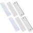 InLine® Slatwall montagezuilen aluminium, voor tafelmontagepaneel, set van 2