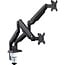 InLine® bureausteun met lifter & USB/audio, 2 monitoren tot 81cm (32"), zwart