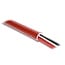 Delock Fire-Proof Sleeving Silicone-Coated 1 m x 10 mm red