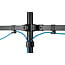 InLine® tafelbevestiging, voor 2x LCD/LED-scherm tot 81cm (32"), max. 9kg