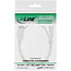 InLine® USB 2.0-minikabel, USB A male naar mini B male 5-pin, wit, 1m