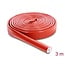 Delock Fire-Proof Sleeving Silicone-Coated 3 m x 10 mm red