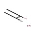 Delock Temperature Sensor Cable M4 with 2 x open wire ends PVC round B25/85 3977K 1 m